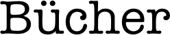 Bücher